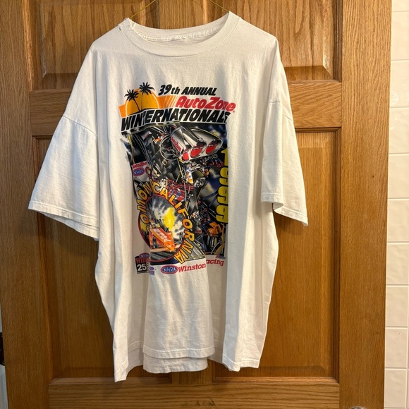 1999 NHRA Autozone Winter Nationals Pomona Winston Drag Racing T-Shirt Men’s 3XL - Picture 2 of 4